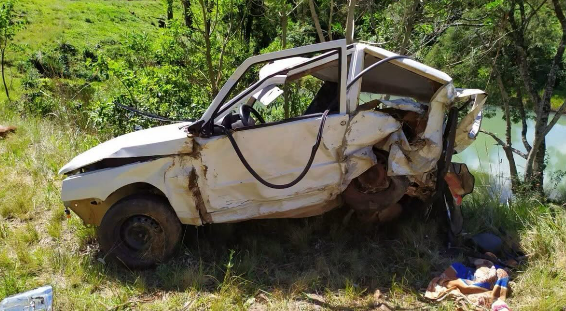 Homem é encontrado morto em açude após acidente na SC-150