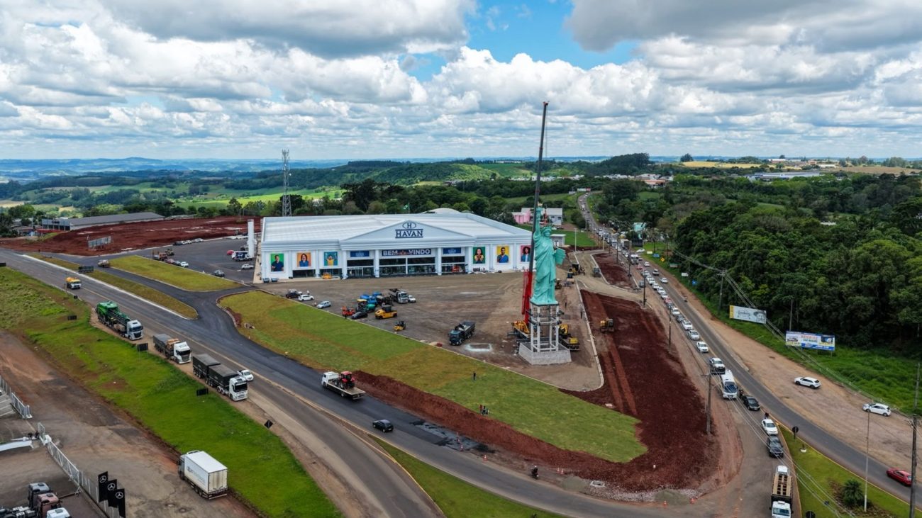 Havan inaugura neste sábado (24) megaloja com investimento superior a R$ 100 milhões e cerca de 200 empregos diretos