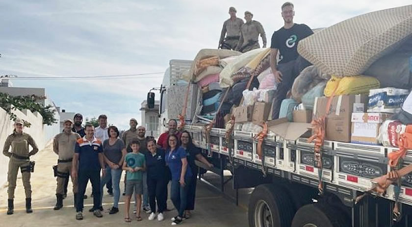 Municípios da Ameosc encaminham mais donativos aos atingidos pelas chuvas