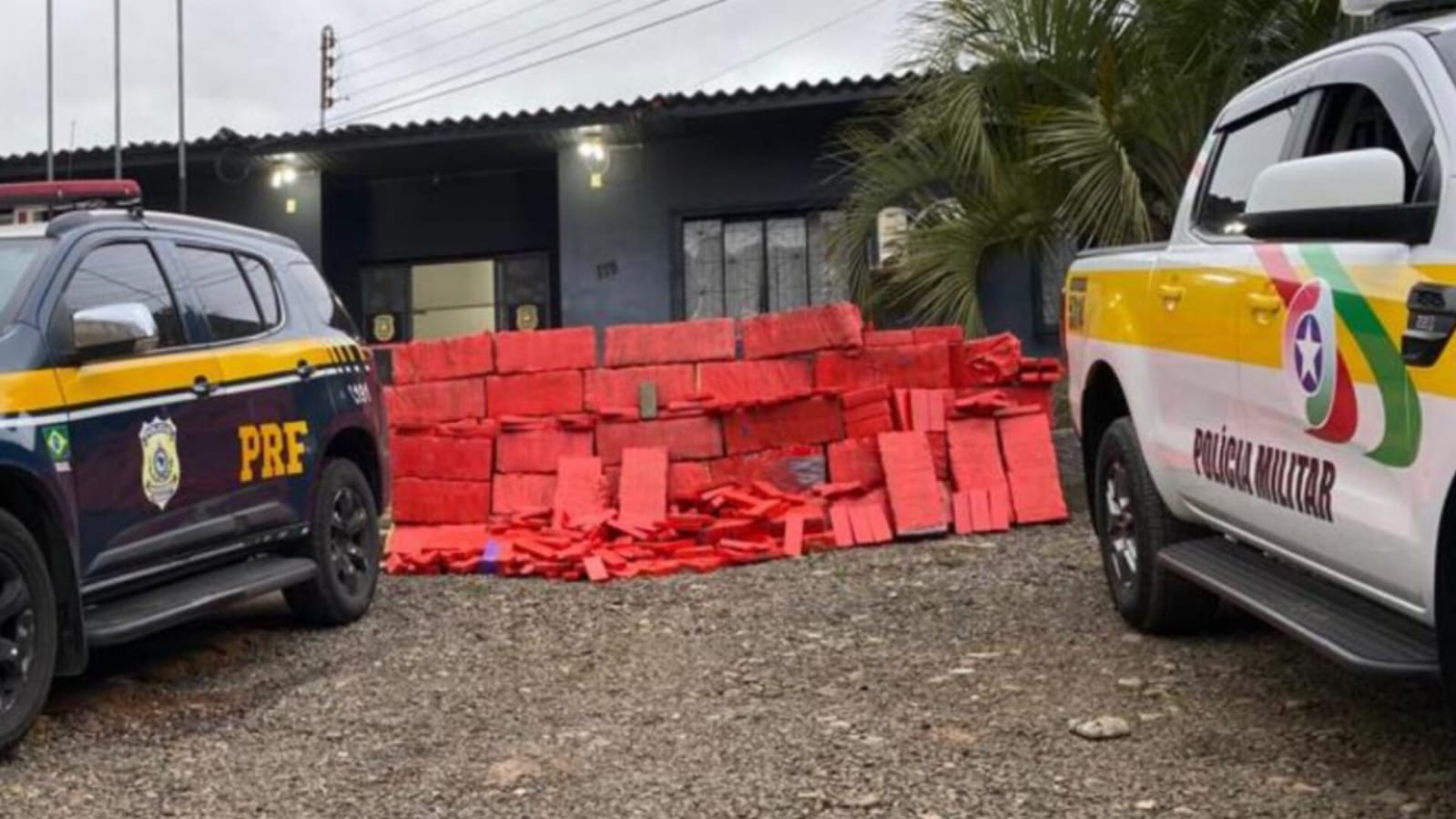 Operação apreende 600kg de maconha em município da Serra Catarinense