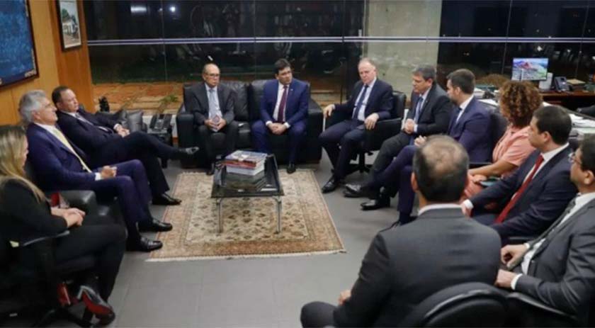 Governadores encontram ministros do STF para tratar de ICMS