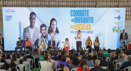 Governo federal lança mobilização nacional contra dengue em escolas públicas do país