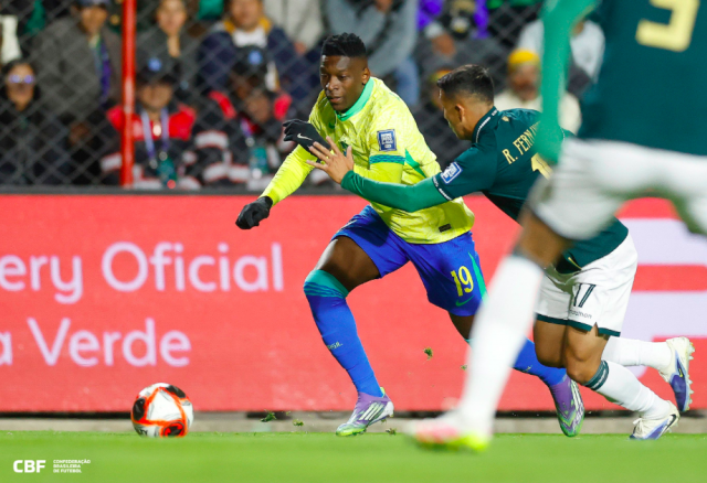 Brasil sofre na altitude e perde para a Bolívia nas Eliminatórias 2026