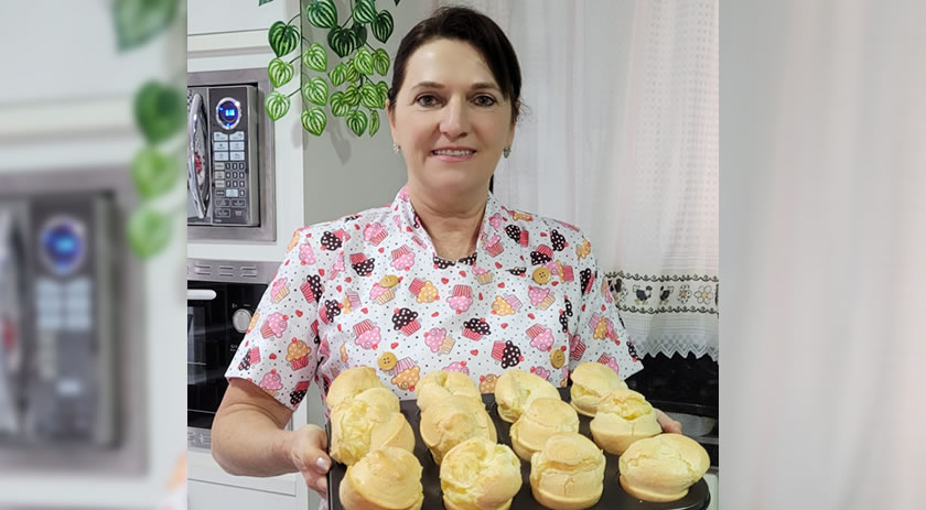 Dete ensina receita de Pão de Queijo