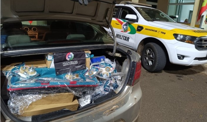 PMRv apreende contrabando de ferramentas em Iporã do Oeste