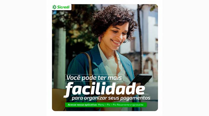 Sicredi anuncia o lançamento do Pix Recorrente