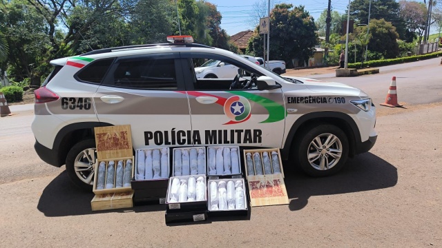 Polícia Militar apreende vinho argentino sem nota