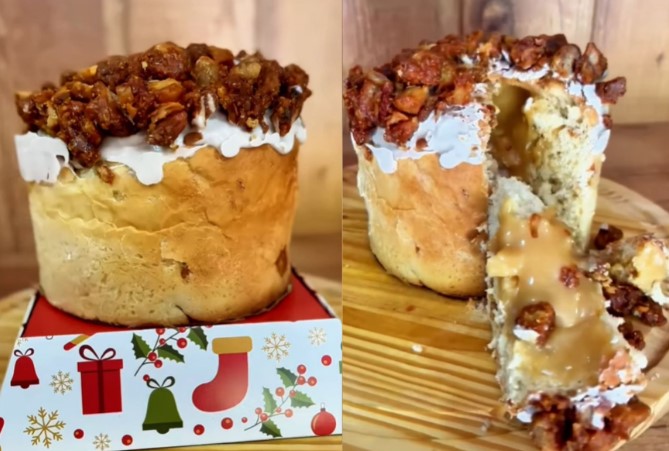 Depois de ovo de Páscoa, empresa do Oeste lança panetone de torresmo