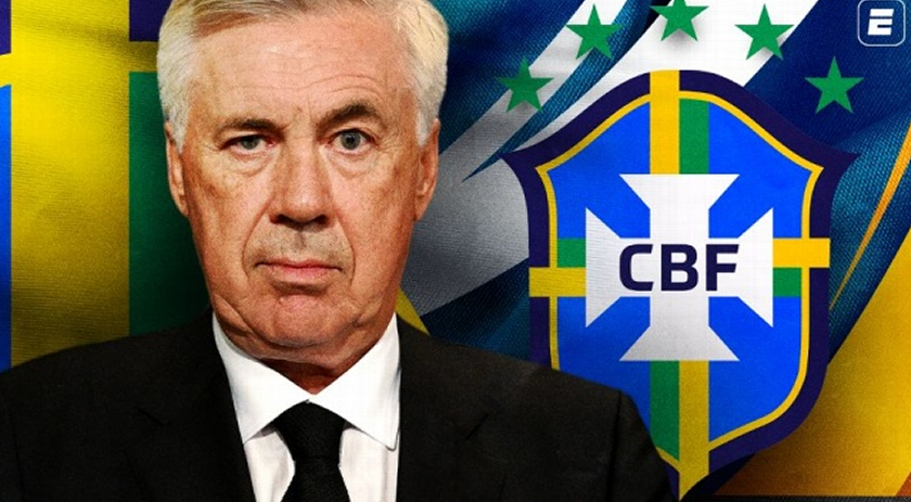 Carlo Ancelotti é o novo técnico da seleção brasileira