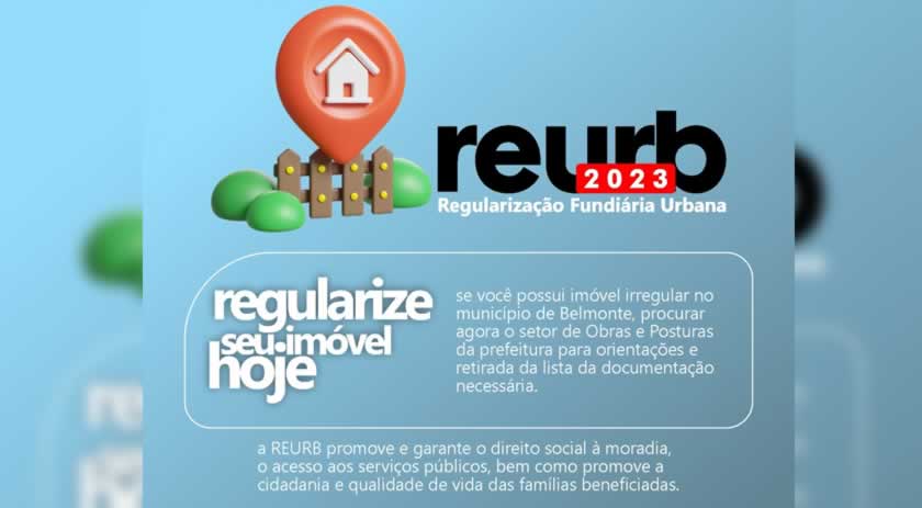Reurb promove regularização de imóveis