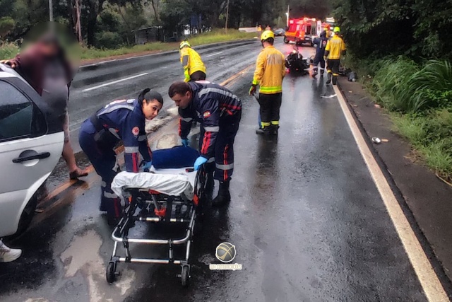 Motociclista morre após colisão frontal com carro na SC-157