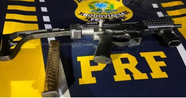 Mapa mostra municípios de SC com mais armas apreendidas em rodovias federais