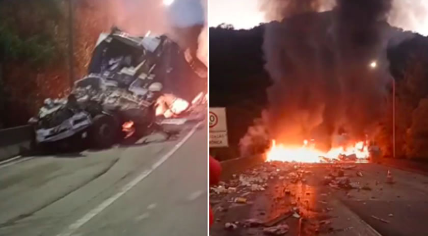 Grave acidente deixa mais de 12 feridos e interdita BR‑376