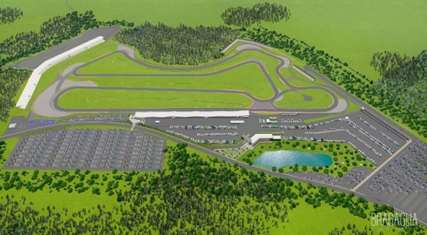 Como será o primeiro autódromo asfaltado de SC, construído no Oeste