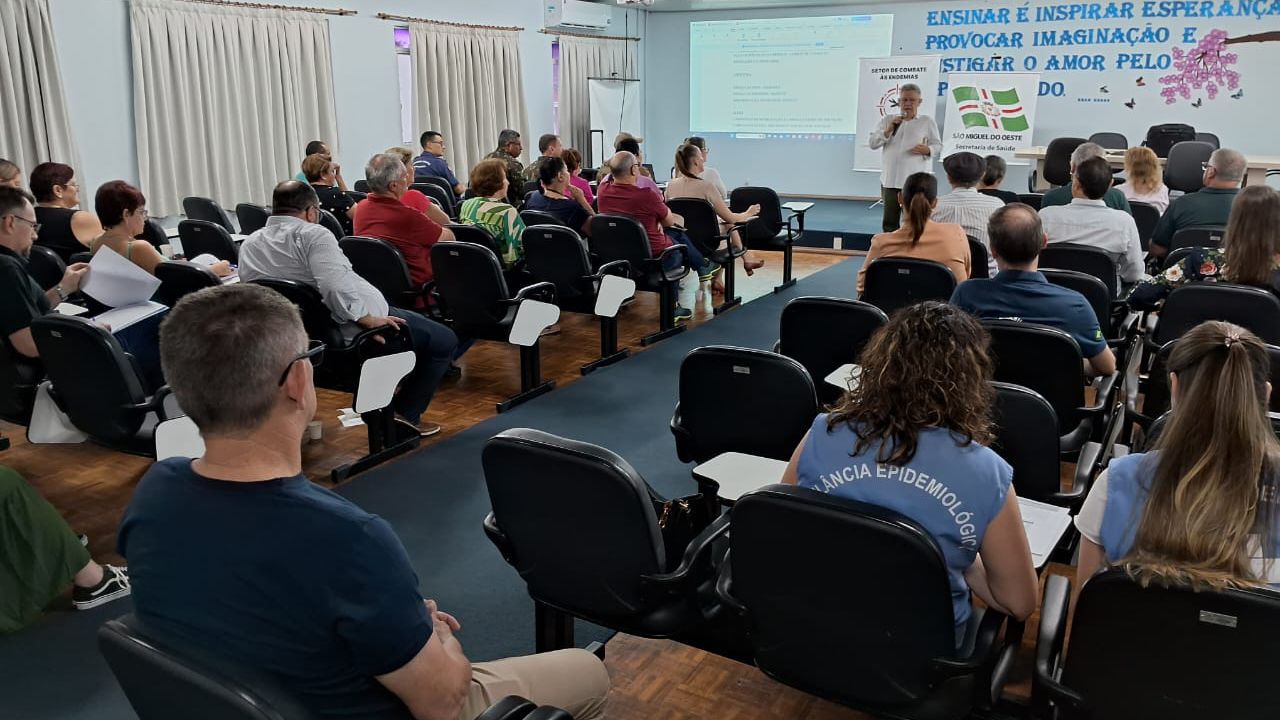 Saúde conclama Sala de Situação para conter escalada da dengue em São Miguel do Oeste