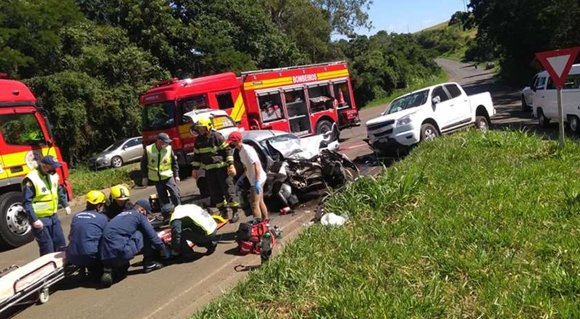 Grave acidente deixa uma pessoa morta e vários feridos na BR 163