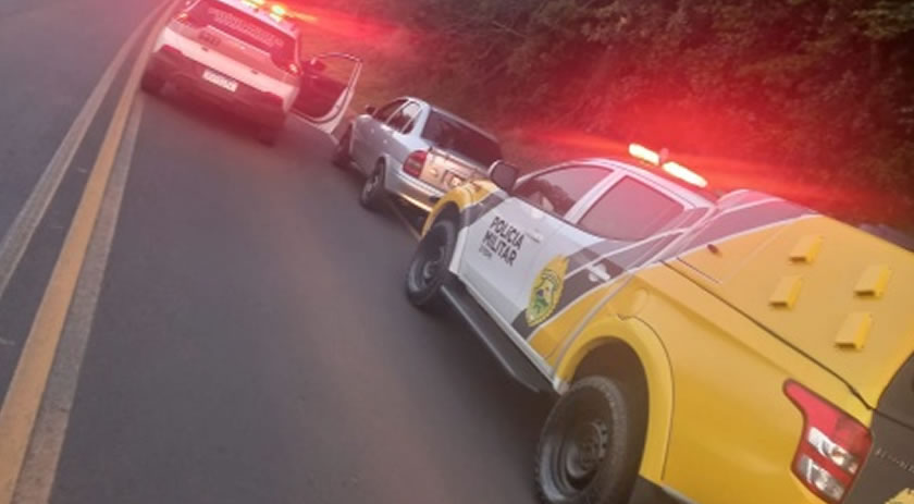 PM recupera veículo furtado em Palma Sola