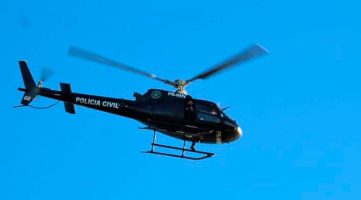 SAER-Fron da Polícia Civil realizou 630 missões aéreas em 2022