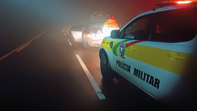 Veículo de SMOeste é flagrado com mais de R$ 60 mil em desodorantes contrabandeados na SC-305