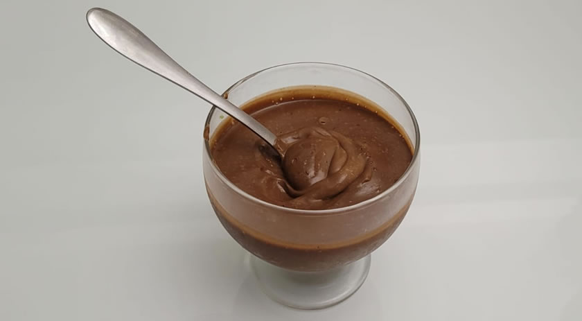 Delicioso mousse de chocolate: Receita saudável e rápida com Dete