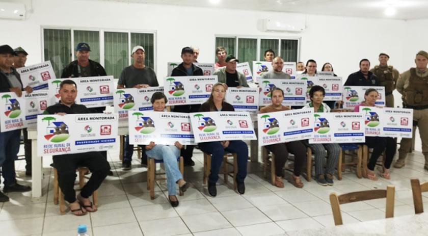 Rede de Segurança Rural fortalece parceria entre moradores e PM
