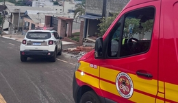 Homem é agredido durante invasão de residência