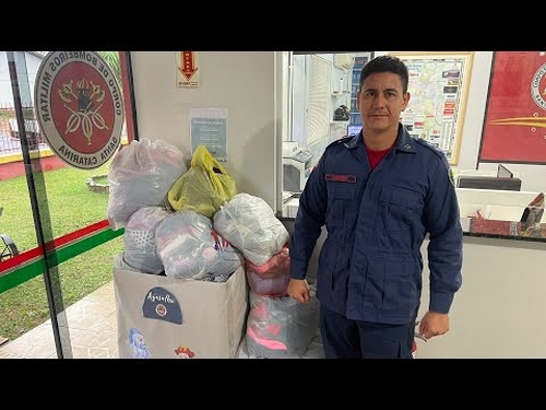 Campanha do Agasalho do Corpo de Bombeiros segue até dia 14 de julho