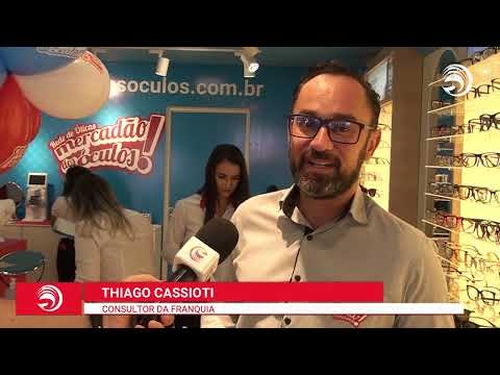 Inaugurou no centro o Mercadão dos Óculos
