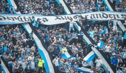 Cruzeiro e Grêmio tem as torcidas mais concentradas em uma só região do país
