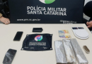 Polícia Militar prende dois homens por tráfico de drogas em Guaraciaba