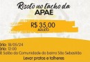 APAE promove Risoto Solidário para arrecadar fundos