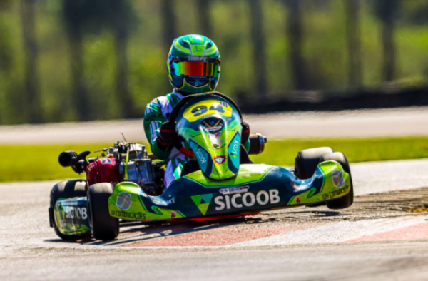 Piloto de Kart de SMOeste consegue bom resultado no 1° Open do Campeonato Brasileiro