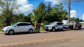 Veículo furtado no Paraná é recuperado pela PM de Guaraciaba