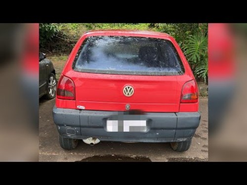 Veículo furtado em Pinhalzinho é recuperado pela PM em São Miguel do Oeste