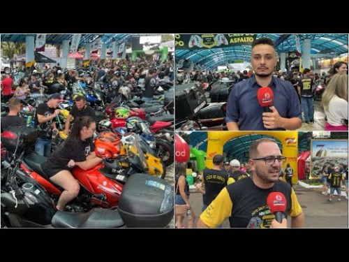 🎥 ASSISTA: Milhares de pessoas visitam a 19ª edição do Motocão, em São Miguel do Oeste 🏍️